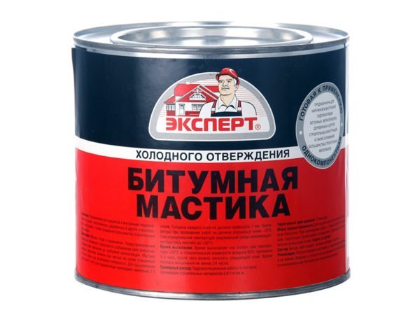 Битумная мастика для дерева