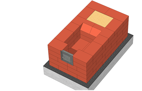 Ряд 5 печной кладки