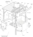 Проект беседки из бруса