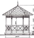 Проект металлической беседки