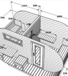 Проект овальной бани-бочки
