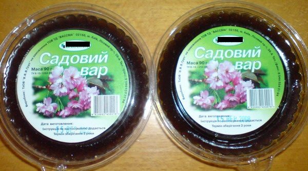 Готовая смесь «Садовый вар»