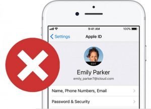 Деактивация Apple ID