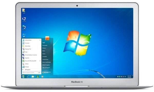 Windows на MacBook Air