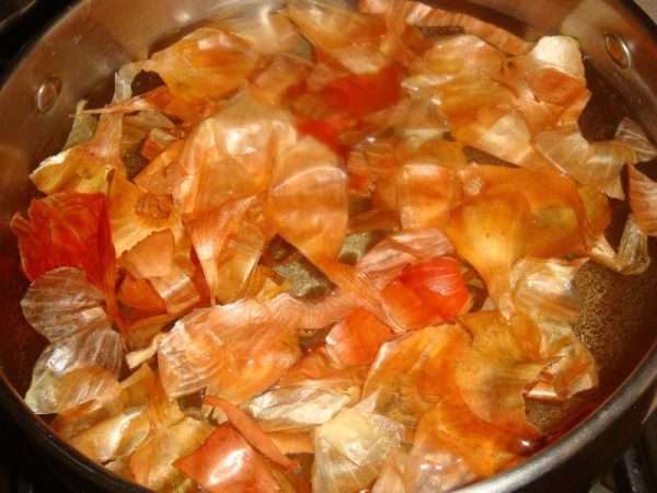 Рассол из луковой шелухи