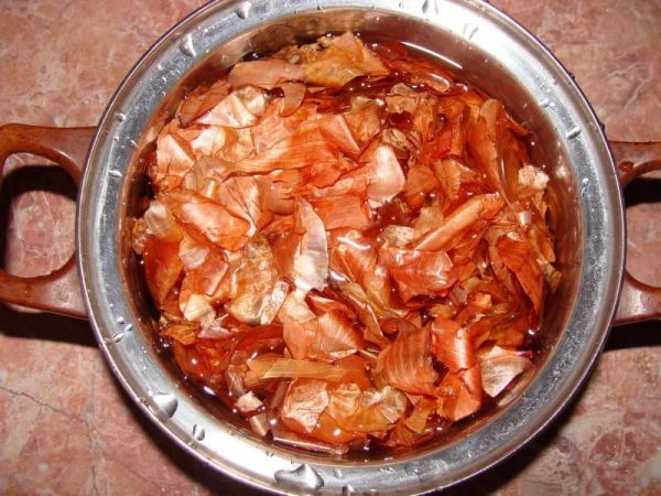 Настой луковой шелухи