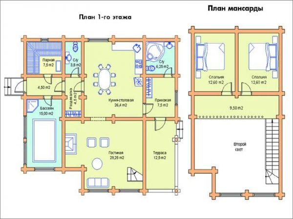 Необычная планировка дома