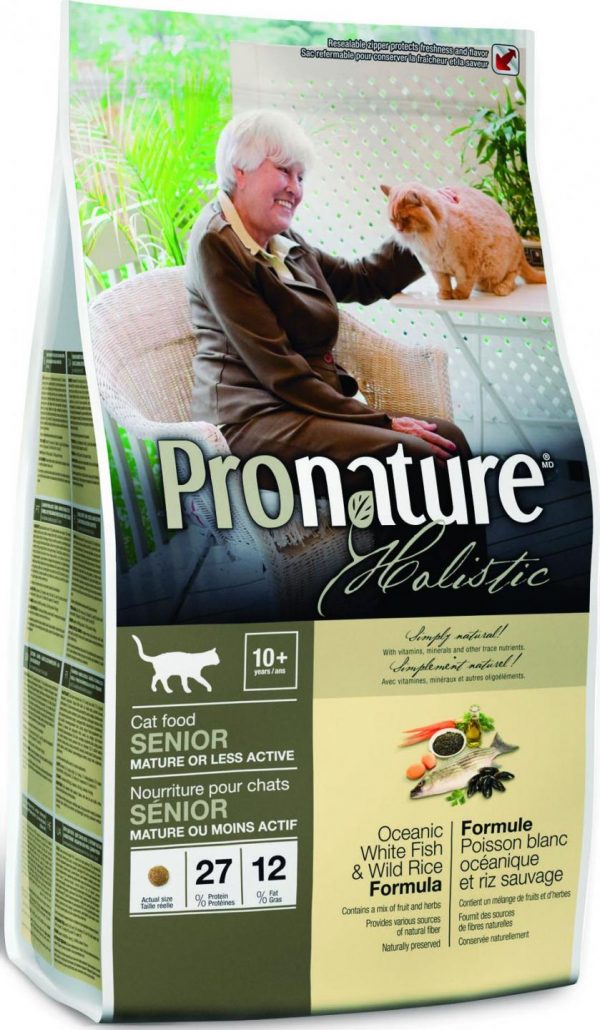 Сухой корм Pronature Holistic с белой рыбой