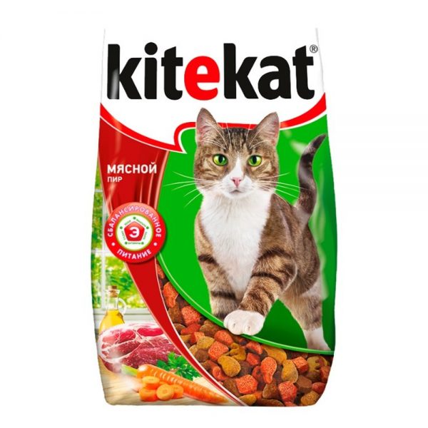 Сухой корм Kitekat