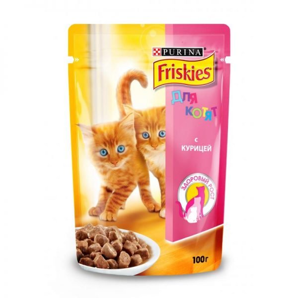 Влажный корм Friskies для котят