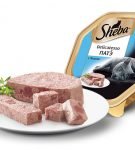 Консервы серии Sheba Delicatesso Патэ с лососем