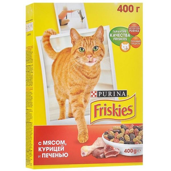 Сухой корм экономкласса Friskies