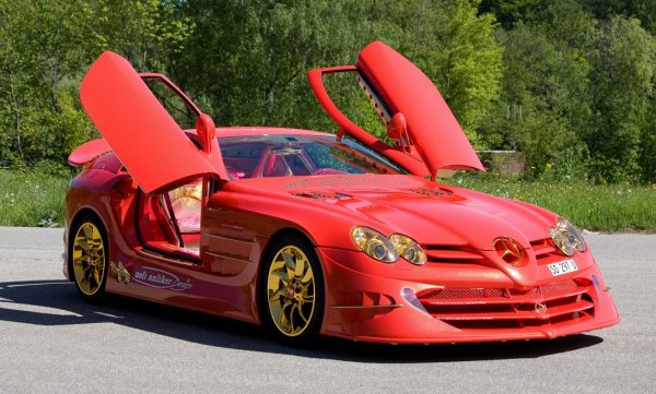 Mercedes-Benz SLR McLaren 999 Red Gold Dream Ueli Anliker