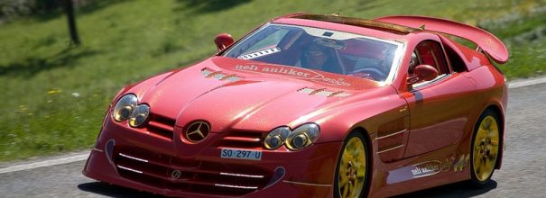 Mercedes-Benz SLR McLaren 999 Red Gold Dream Ueli Anliker