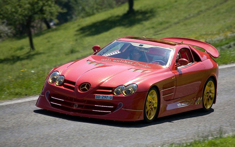 Mercedes-Benz SLR McLaren 999 Red Gold Dream Ueli Anliker