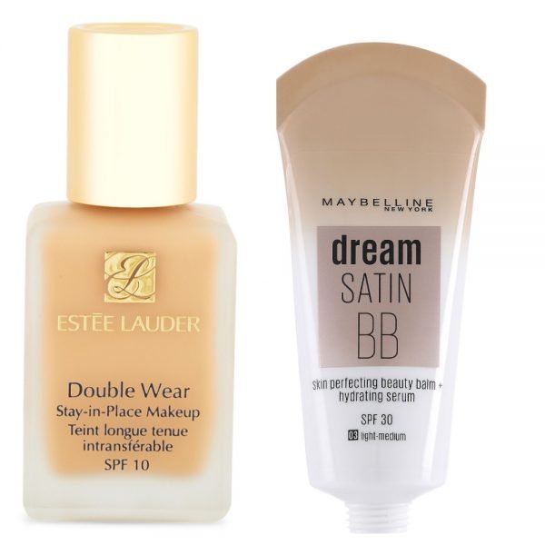 Тональные кремы Double Wear» от Est?e Lauder и Dream Satin BB от Maybelline